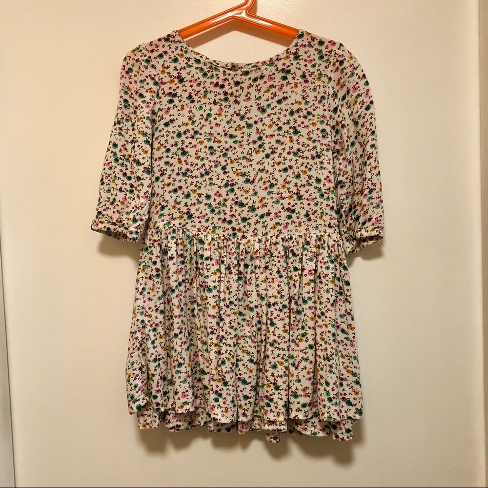 Oshkosh Half-sleeved Floral Dress Size 5T